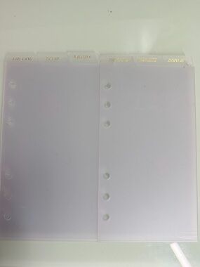 Cloth & Paper Girl Gang Personal Size Top Tab Dividers